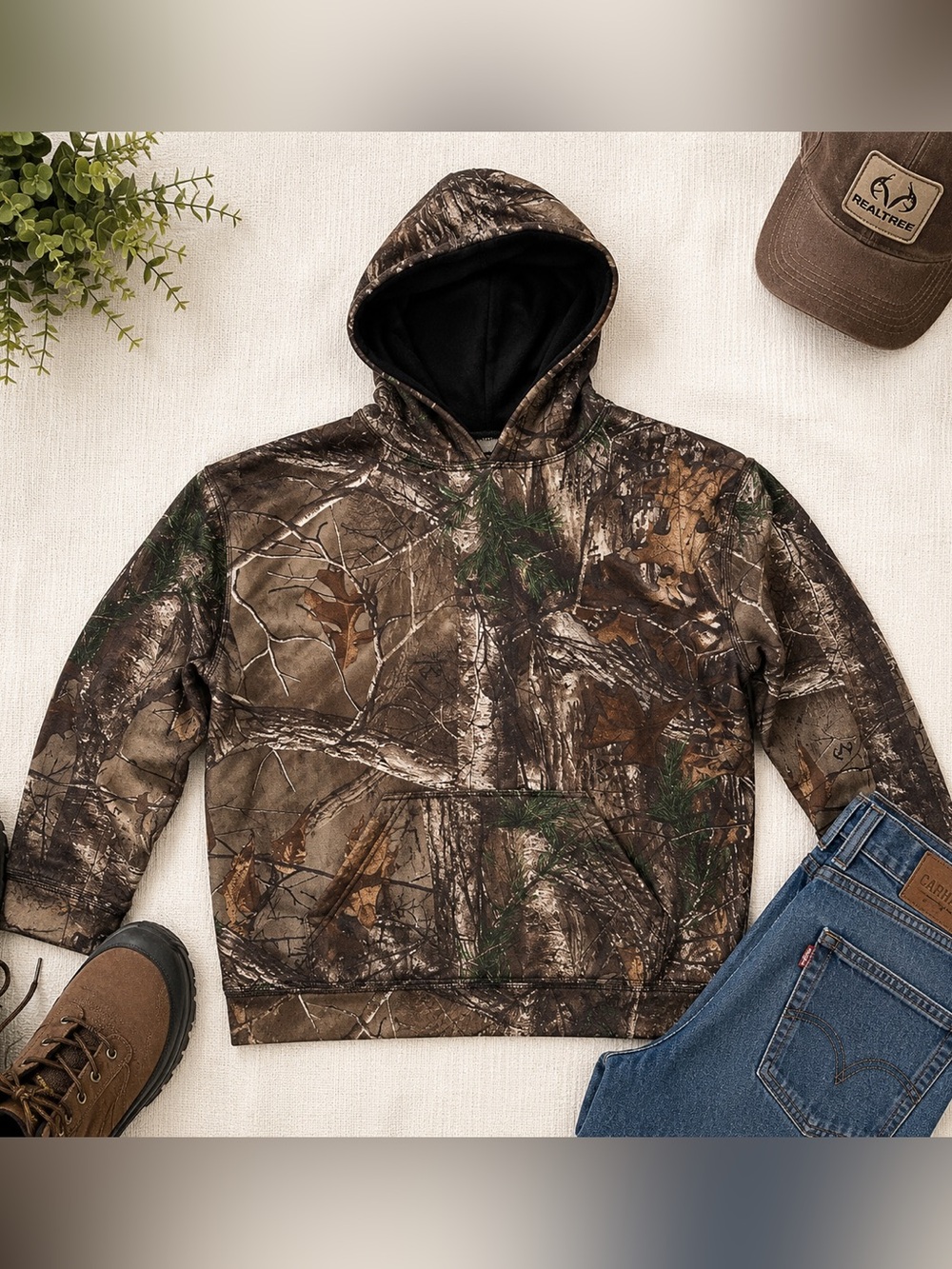 Realtree Camo Hooded Pullover